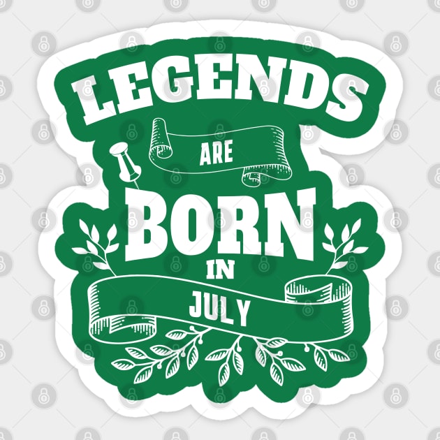 july birthday born in july Sticker by Circle Project